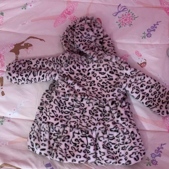 Pink Leopard Jacket 3T - Picture 4 of 4